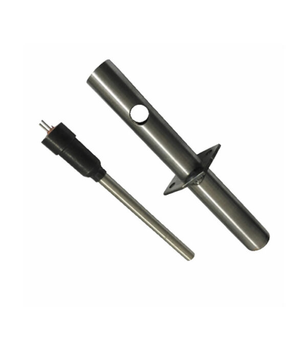 bougie avec tube porte resistance 230w 153mm diff