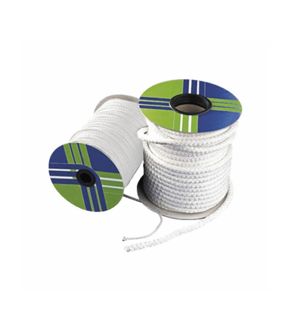 Tresse artica blanche 18mm bobine 50m